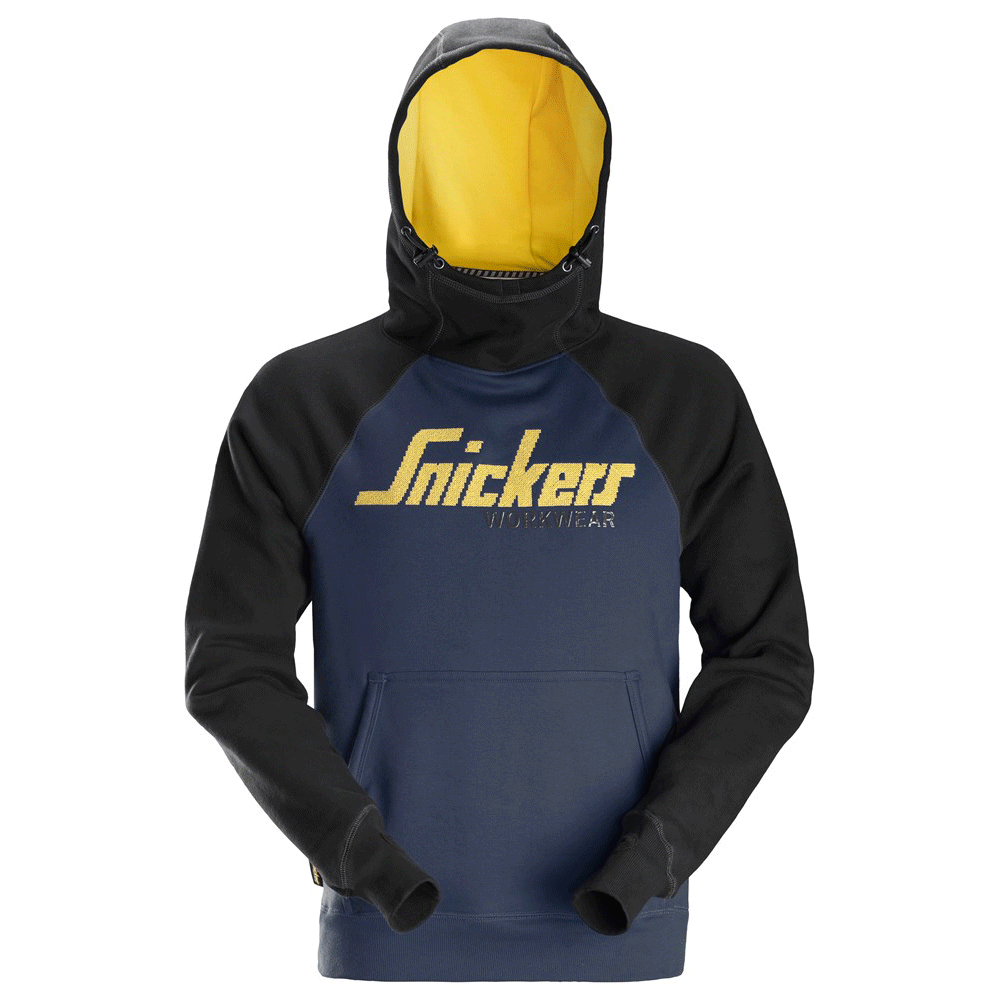 Snickers 2889 Logo Work Hoodie Various Colours Navy Blue Black