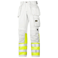 Snickers 3234 Painter’s Hi-Vis Trousers, Class 1
