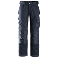 Snickers 3311 Craftsmen Trousers, CoolTwill Navy Blue Waist 44" - Leg 32" - Snickers Size: 60