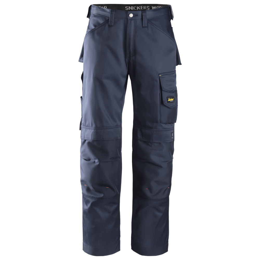 Snickers 3312 Craftsmen Trousers, DuraTwill Navy Blue Waist 44" - Leg 30" - Snickers Size: 116