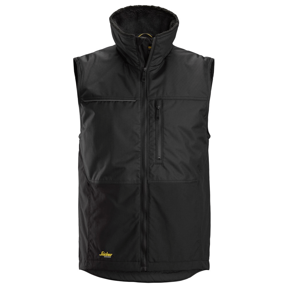 Snickers 4548 AllroundWork, Winter Work Vest Various Colours Black