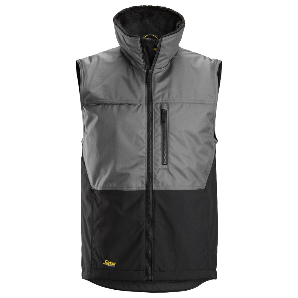 Snickers 4548 AllroundWork, Winter Work Vest Various Colours Grey Black