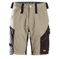 Snickers 6112 LiteWork, 37.5® Work Shorts Stretch Panels Khaki 36" Waist - Snickers Size 52