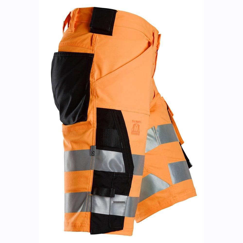 Snickers 6136 Hi-Vis Class 1 Stretch Work Shorts