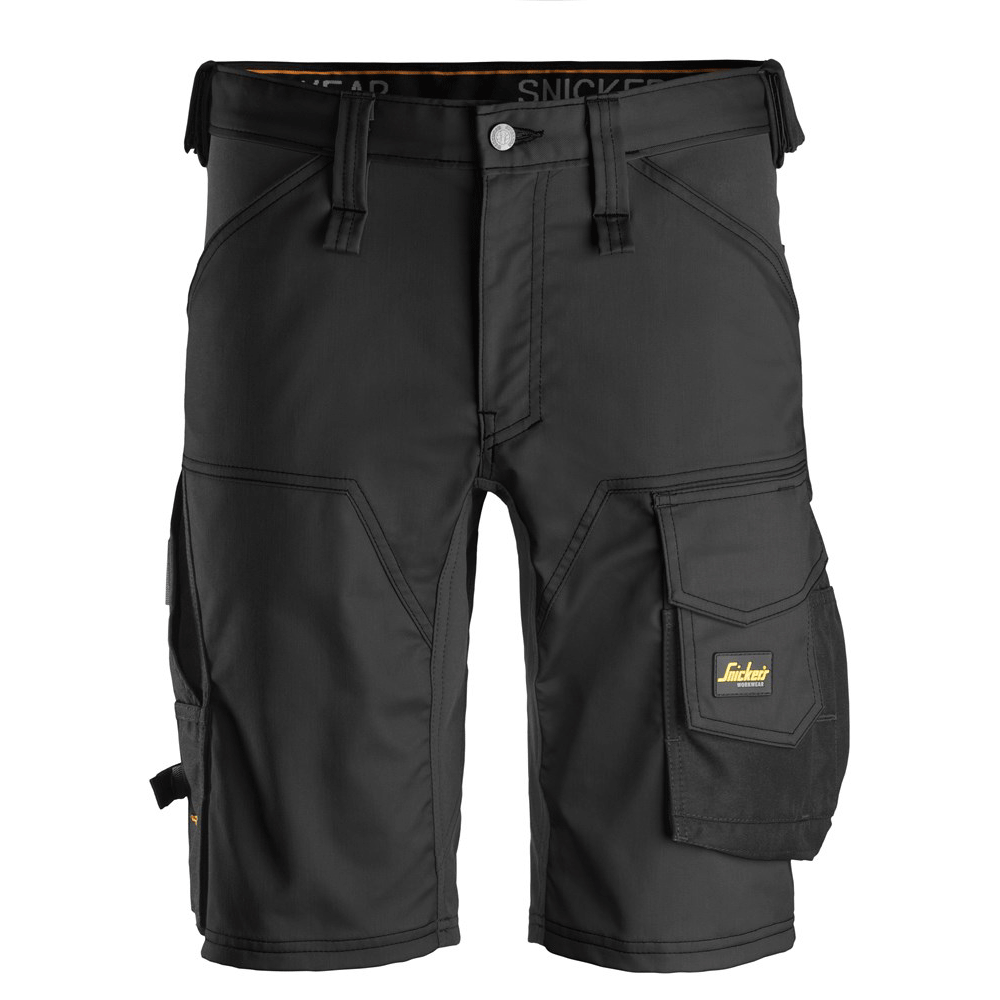 Snickers 6143 AllroundWork Stretch Shorts Black