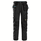 Snickers 6210 LiteWork, 37.5® Holster Pocket Work Trousers Black 35" Waist, 32" Leg - Snickers Size 50