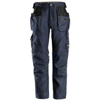 Snickers 6224 AllroundWork, Canvas+ Stretch Work Trousers+ Holster Pockets Navy