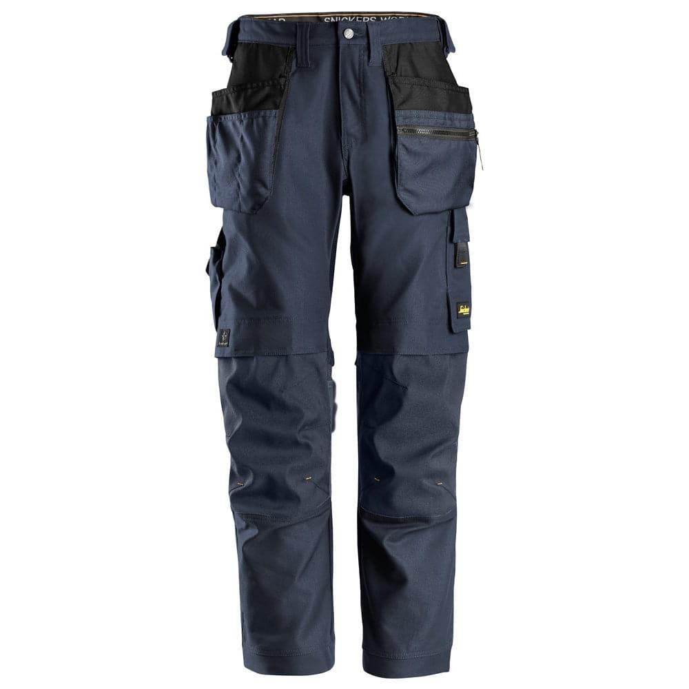 Snickers 6224 AllroundWork, Canvas+ Stretch Work Trousers+ Holster Pockets Navy