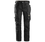 Snickers 6241 AllroundWork, Stretch Work Knee Pad Trousers Holster Pockets Black