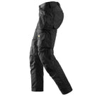 Snickers 6241 AllroundWork, Stretch Work Knee Pad Trousers Holster Pockets Black