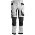 Snickers 6241 AllroundWork, Stretch Work Knee Pad Trousers Holster Pockets White/Black White Black
