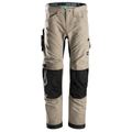 Snickers 6307 LiteWork 37,5® Work Kneepad Trousers Khaki 36" Waist - 37" Leg - Snickers Size 252