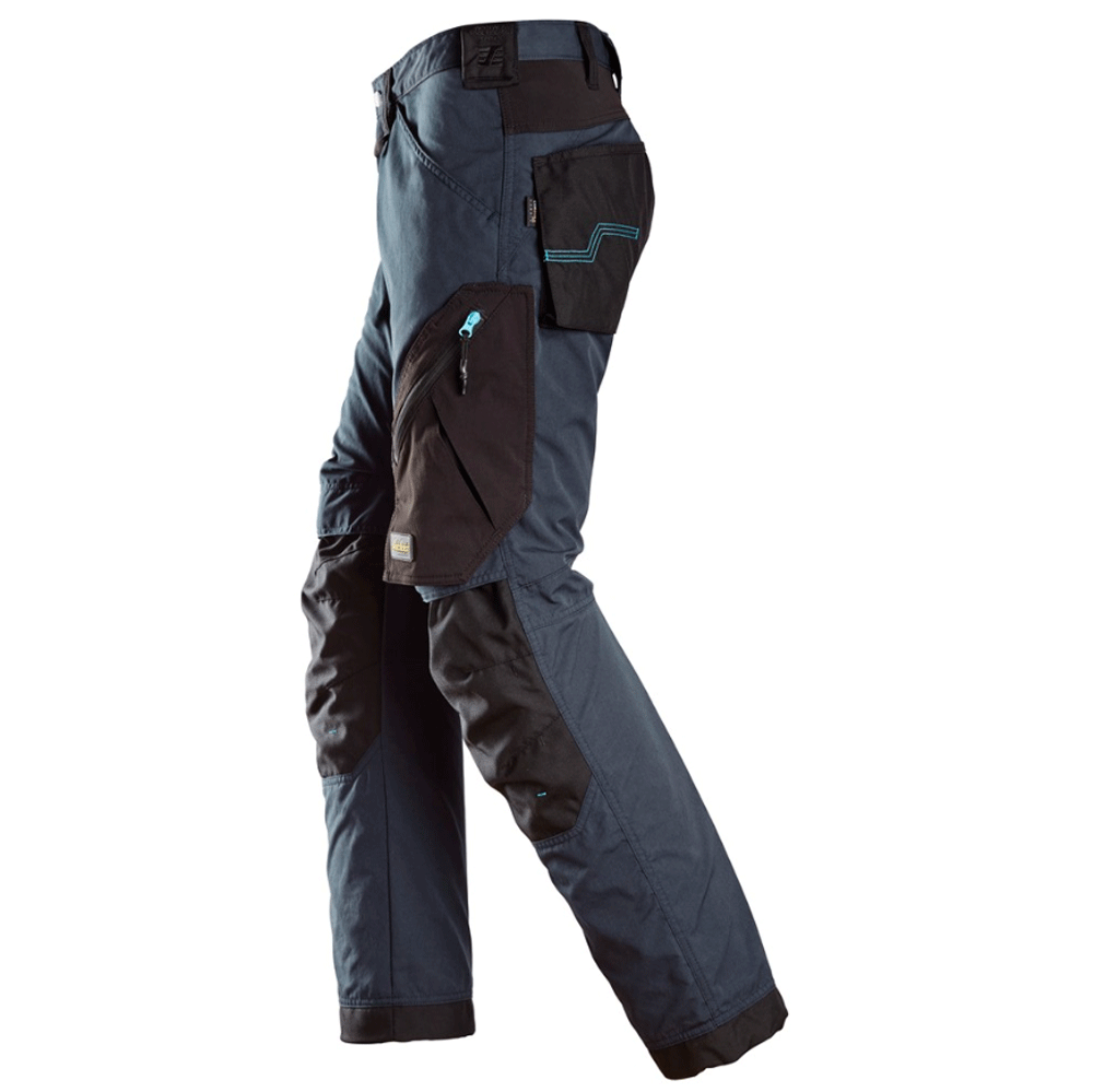 Snickers 6310 LiteWork, 37.5® Kneepad Work Trousers Navy Blue Snickers Size 44 (30" Waist, 32" Leg)