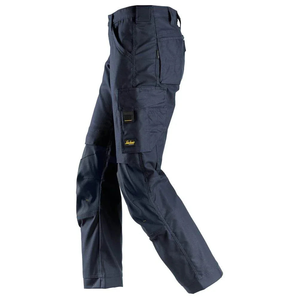 Snickers 6324 AllroundWork, Canvas+ Stretch Work Trousers+ Navy Blue