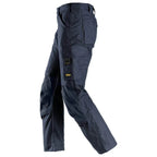 Snickers 6324 AllroundWork, Canvas+ Stretch Work Trousers+ Navy Blue