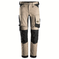 Snickers 6341 AllroundWork Stretch Kneepad Trousers Khaki 33" Waist, 35" Leg - Snickers Size 148