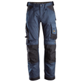 Snickers 6351 AllroundWork, Stretch Loose Fit Work Trousers Navy Blue