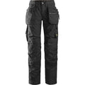 Snickers 6701 AllroundWork, Women’s Work Trousers+ Holster Pockets Various Colours Black