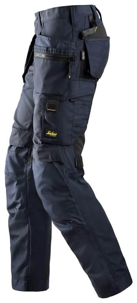 Snickers 6701 AllroundWork, Women’s Work Trousers+ Holster Pockets Various Colours Navy Blue
