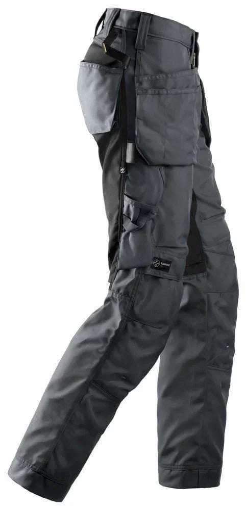 Snickers 6701 AllroundWork, Women’s Work Trousers+ Holster Pockets Various Colours Steel Grey