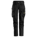 Snickers 6703 AllroundWork, Women’s Stretch Trousers without Knee Pockets Black