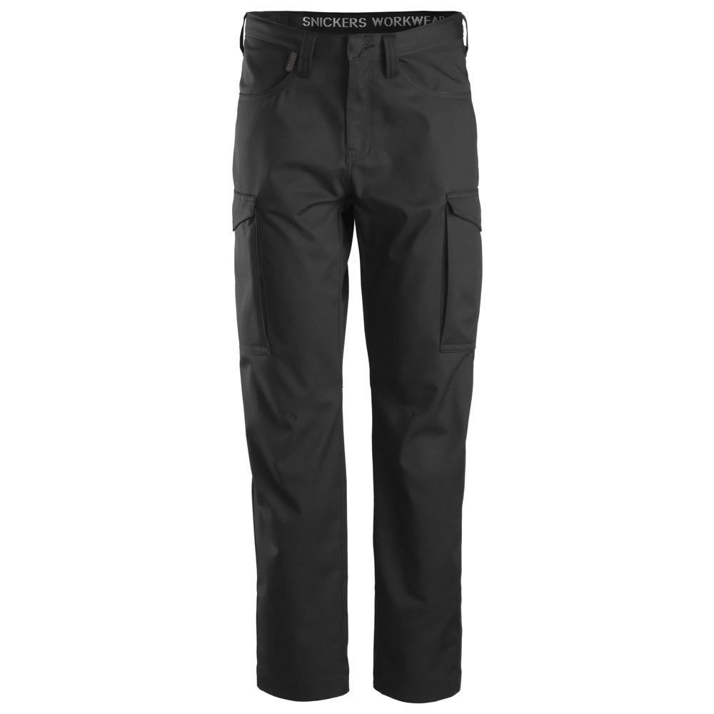 Snickers 6800 Service Trousers Black 33" Waist - 32" Leg - Snickers Size 48