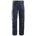 Snickers 6801 Service Trousers + Knee Pockets Navy Blue 30" Waist - 30" Leg - Snickers Size 88