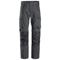 Snickers 6801 Service Trousers + Knee Pockets Steel Grey
