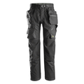 Snickers 6923 FlexiWork Floorlayer Holster Pocket Trousers Various Colours Black