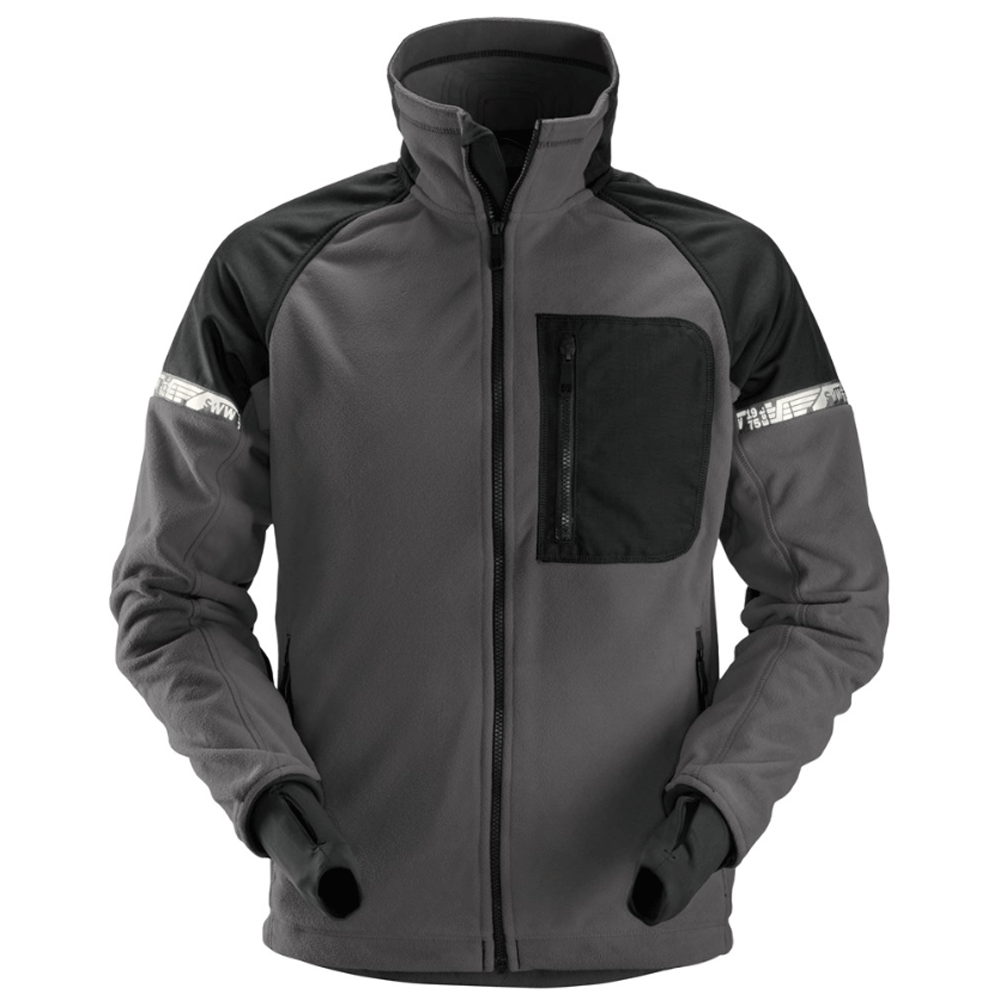Snickers 8005 AllroundWork Windproof Fleece Jacket Various Colours Steel Grey