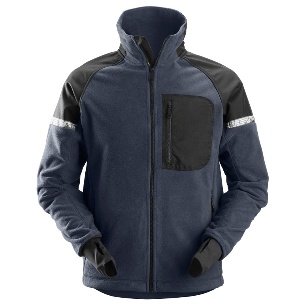 Snickers 8005 AllroundWork Windproof Fleece Jacket Various Colours Navy Blue