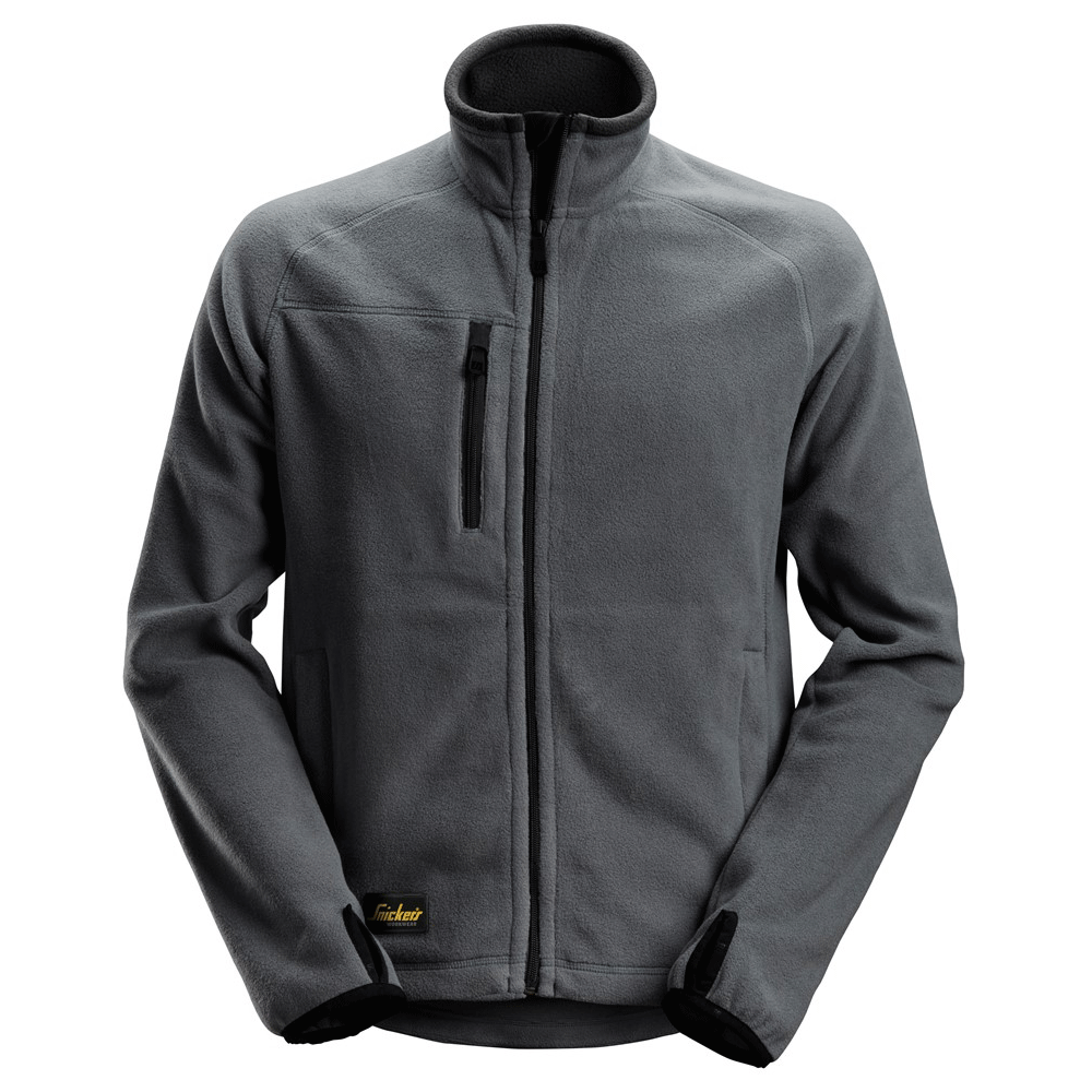 Snickers 8022 AllroundWork, Polartec® Fleece Jacket Various Colours Steel Grey Black