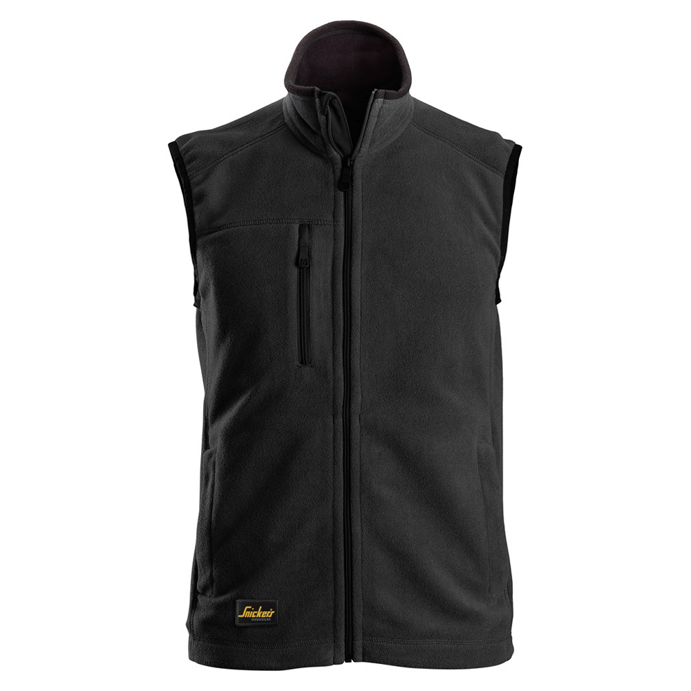 Snickers 8024 AllroundWork, Polartec® Fleece Vest Various Colours Black