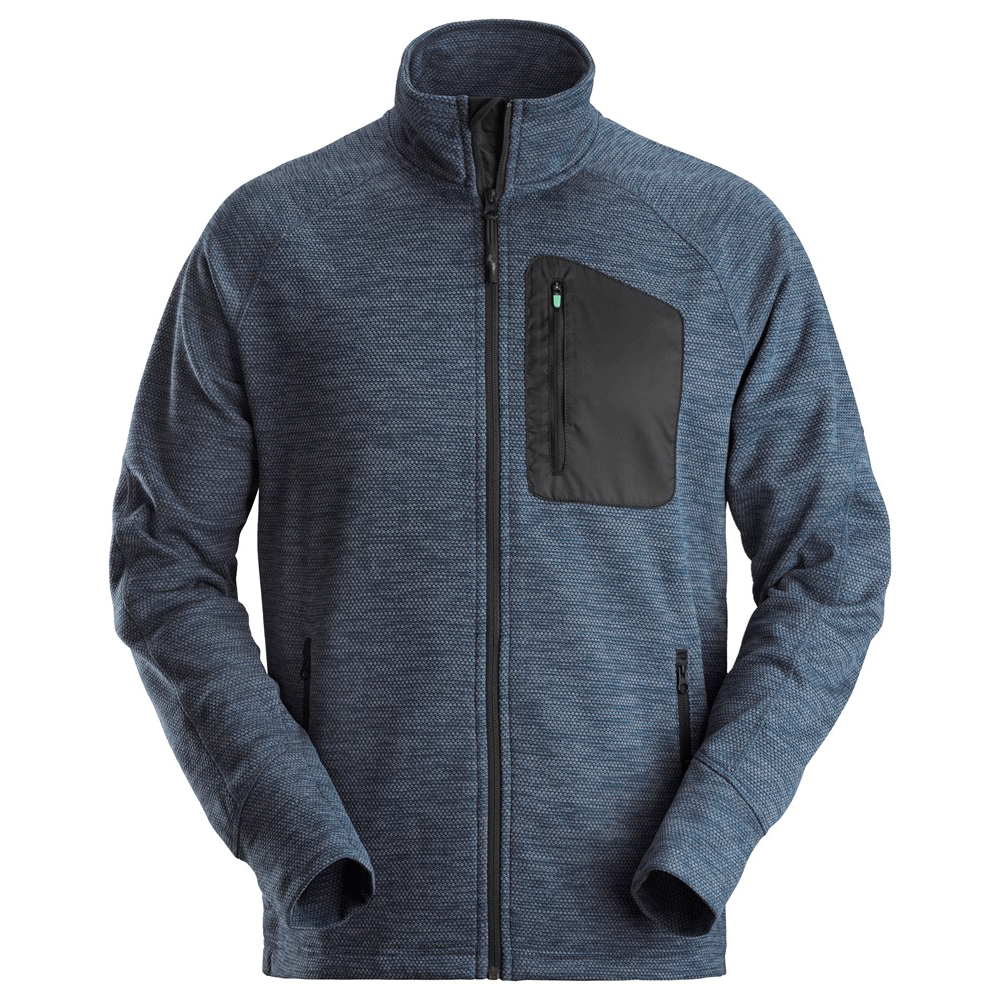 Snickers 8042 FlexiWork, Fleece Work Jacket Various Colours Navy Blue Black