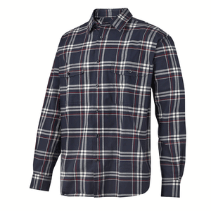 Navy / Chilli Red Check