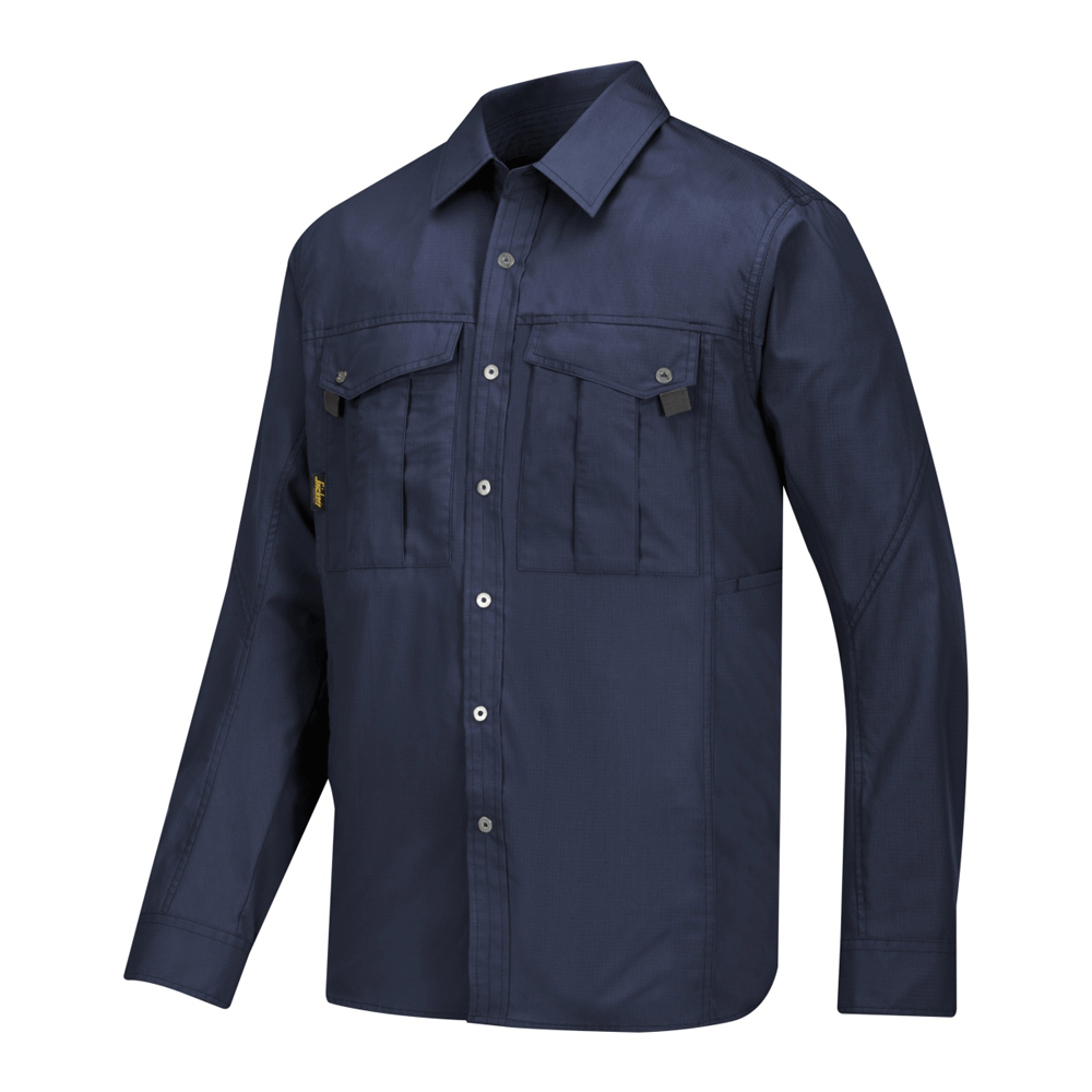 Snickers 8508 Rip Stop Shirt Various Colours NavyBlue