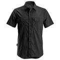 Snickers 8520 LiteWork, Wicking Short Sleeve Shirt Various Colours Black