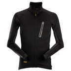 Snickers 9448 LiteWork, Full Zip Midlayer Various Colours Black Steel Grey