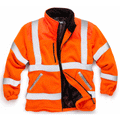 Standsafe HV022 Hi Vis Fleece Jacket Various Colours Orange