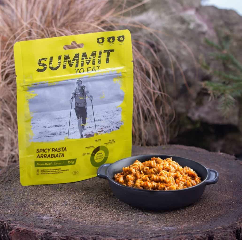 Summit To Eat Spicy Pasta Arrabiata (Vegan)