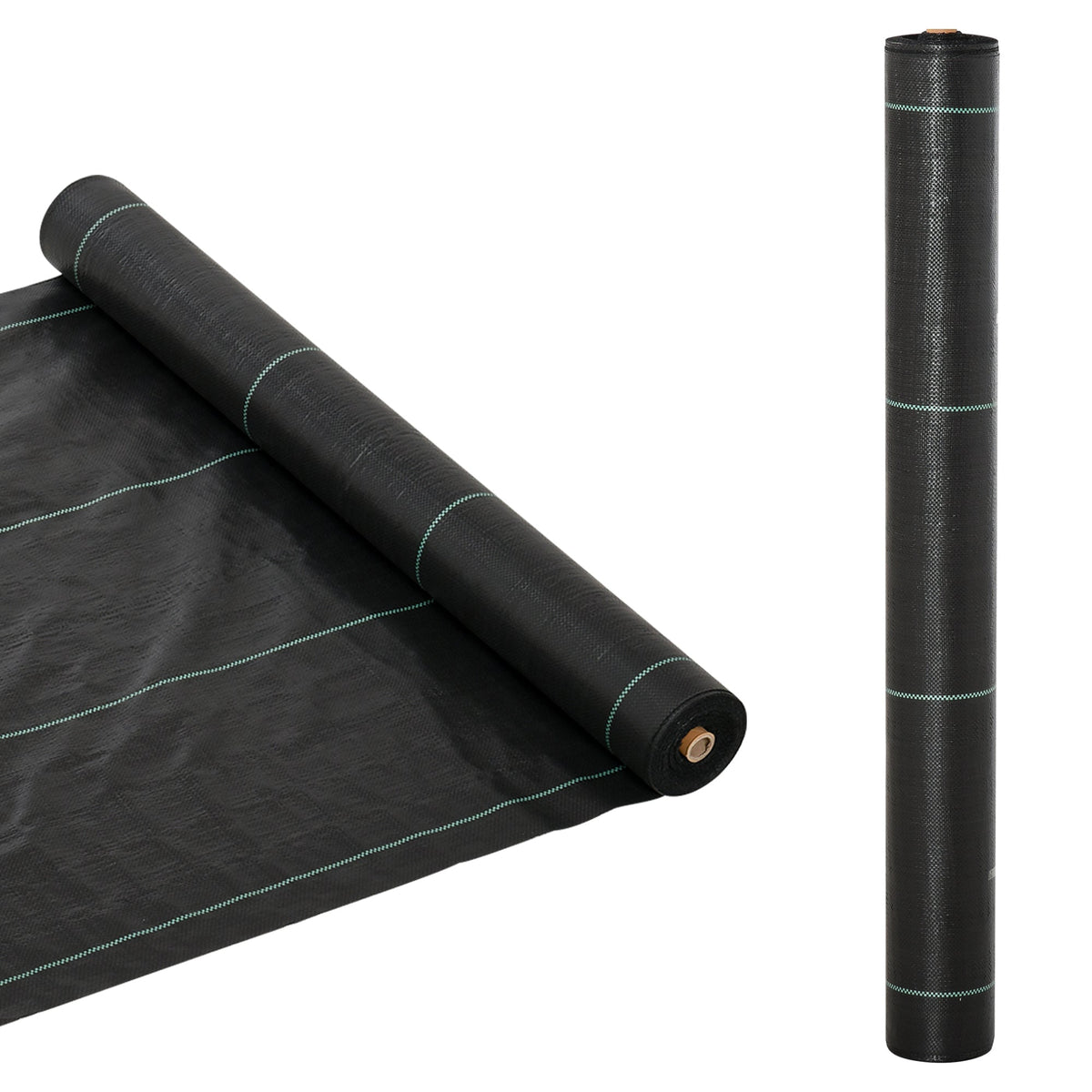 1x50m Weed Barrier Fabric Durable Convenient Design Weed Block Mat