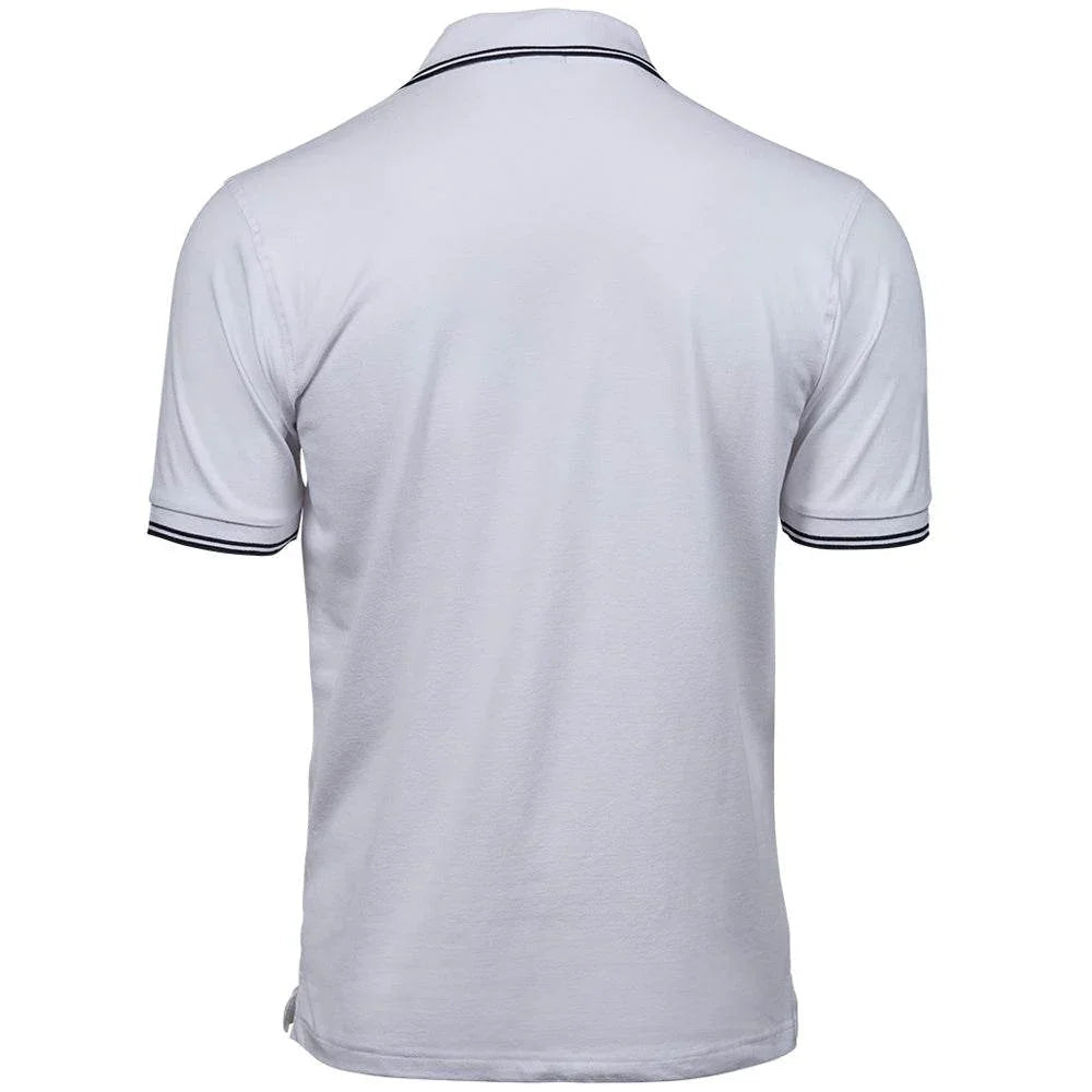 Tee Jays 1407 Luxury Stretch Tipped Polo Shirt