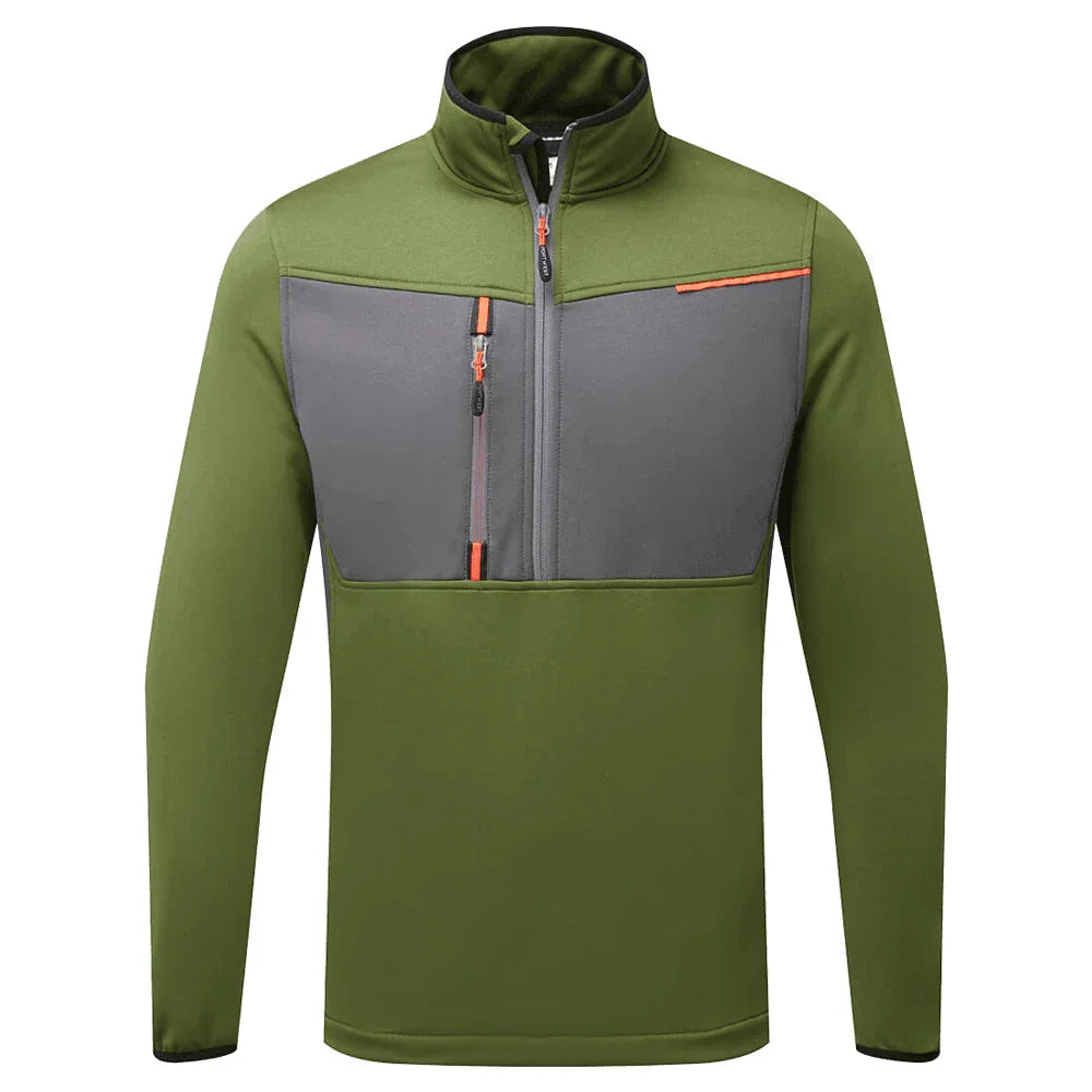 Portwest T755 Half Zip Fleece Sweatshirt Hoodie
