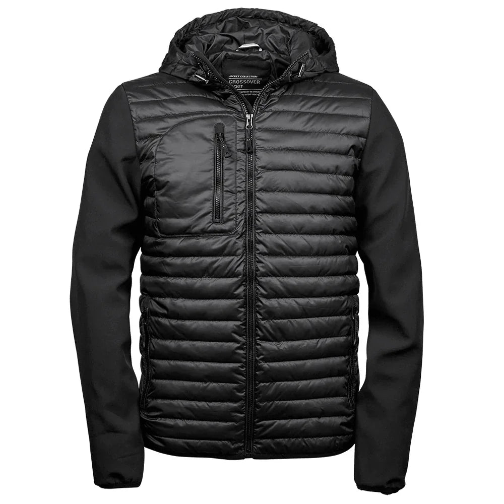 Tee Jays 9628 Hooded Crossover Jacket