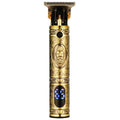 VGR V-228 5W USB Retro Engraving Hair Clipper with LED Digital Display, V-228 (Bronze), V-228 (Silver) V-228 (Bronze) Bronze