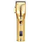 VGR V-280 10W USB Metal Electric Hair Clipper with LED Digital Display, V-280 (Gold) V-280 (Gold) Gold