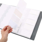 Deli Business Card Book Name Card Holder Book with 600 Business Cards Capacity, 600 Business Cards Capacity