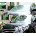 Professional Portable Multifunction Auto Foam Car Washer 3 Grade High Pressure Water Gun Cleaning Washing Foam Nozzle, Green, Yellow, Black