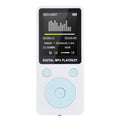 2019 Fashion Portable MP4 Lossless Sound Music Player FM Recorder walkman player mini Support music, radio, recording, 3, no memory no memory White