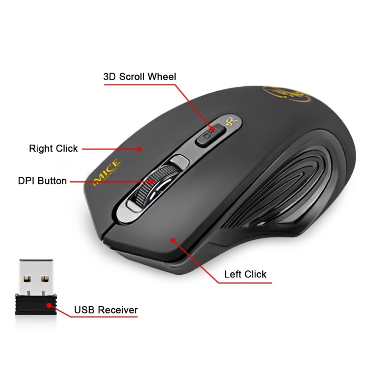 iMICE 2.4GHz 2000DPI Adjustable USB 3.0 Receiver Optical Computer Mouse, TBD003784801A, TBD003784801B, TBD003784801C, TBD003784801D, TBD003784801E, TBD003784801F, TBD003784801G, TBD003784801H – Durable Build, Easy to Use